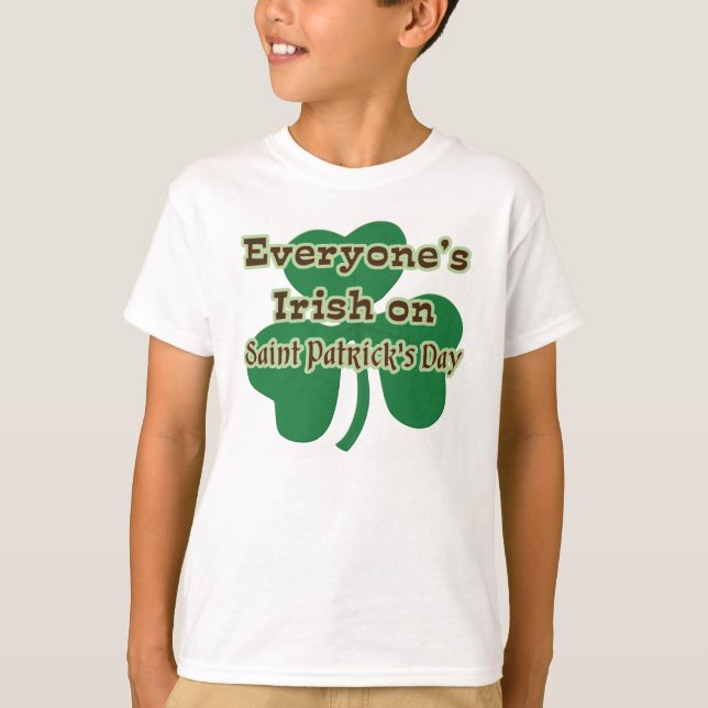 T-shirt Todos irlandês (Frente)