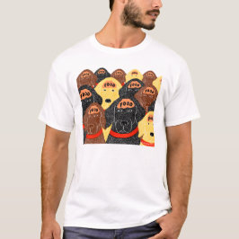 T-shirt todos os cérebros de cães são quase o mesmo - Step