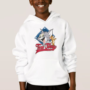 T-shirt Tom And Jerry Tom And Jerry On Baseball Diamond