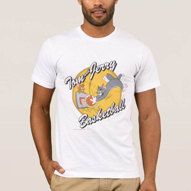 T-shirt Tom e Jerry Basbol 2 (Frente)