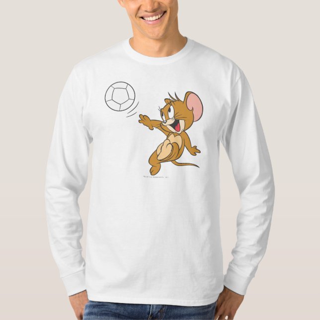 T-shirt Tom e Jerry Soccer (Futebol) 1 (Frente)