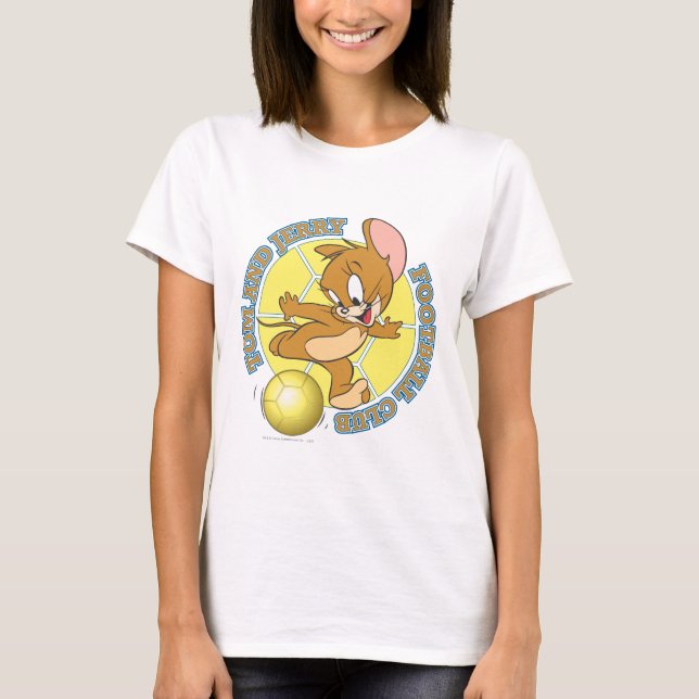 T-shirt Tom e Jerry Soccer (Futebol) 4 (Frente)
