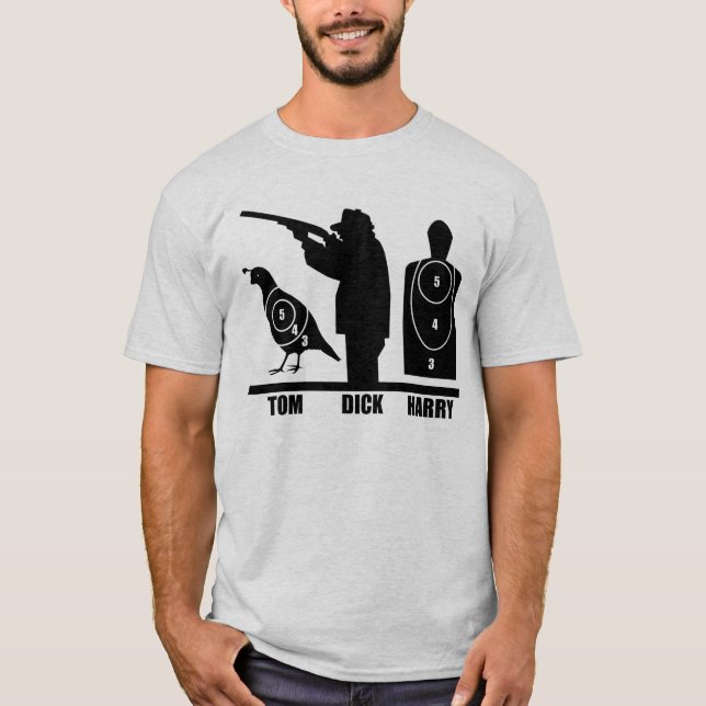 T-shirt Tom, pau e Harry (Frente)