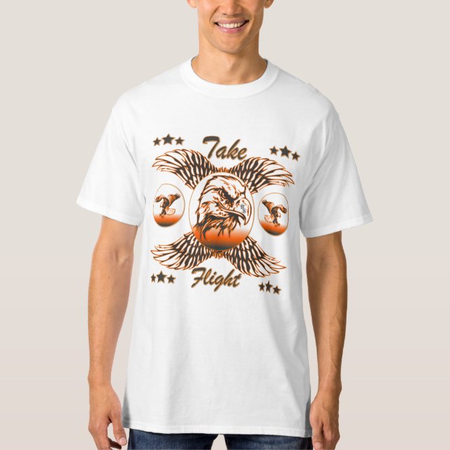 T-shirt Tomar voo (alternativo) (Frente)