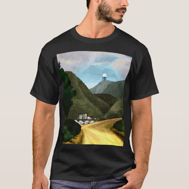 T-shirt Tome uma caminhada. A obscuridade básica dos (Frente)