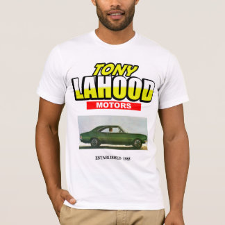 T-shirt Tony Lahood viaja de automóvel o tshirt