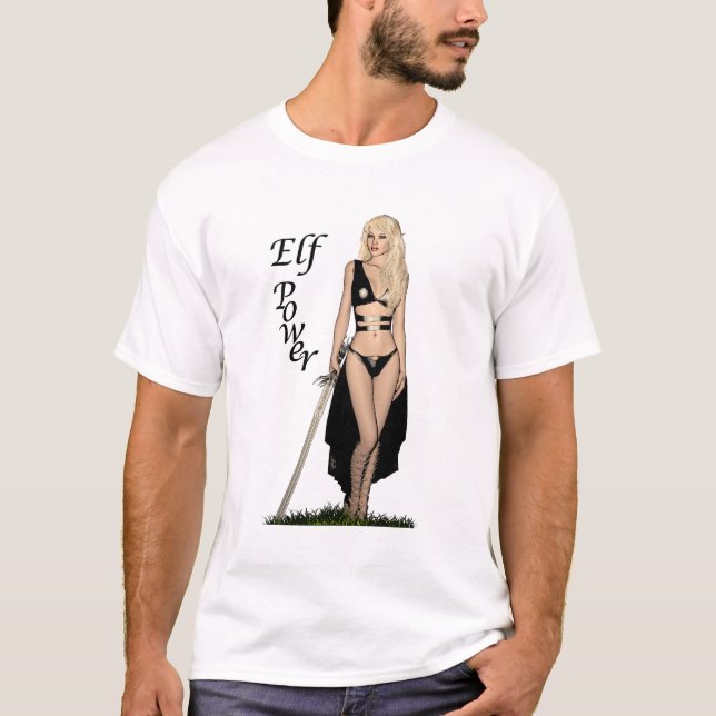 T-shirt Toon do poder do duende (Frente)
