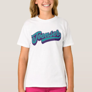 T-shirt Toonser, Dialeto Doric, Escoteiros de Norte de Méd