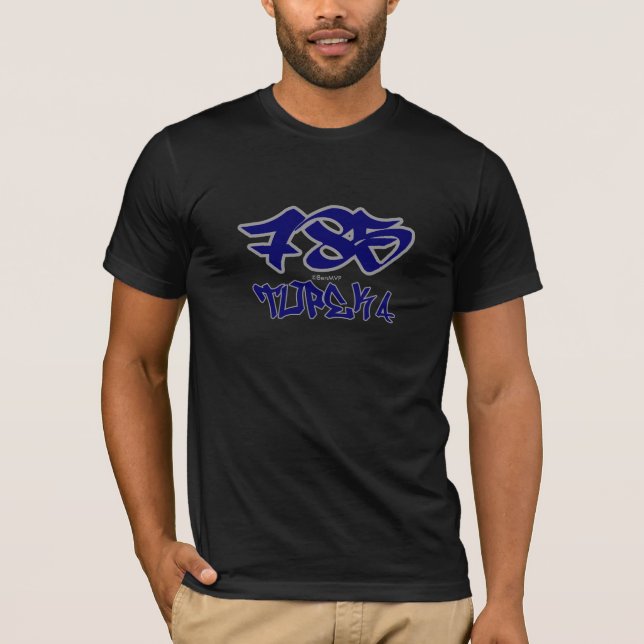 T-shirt Topeka do representante (785) (Frente)