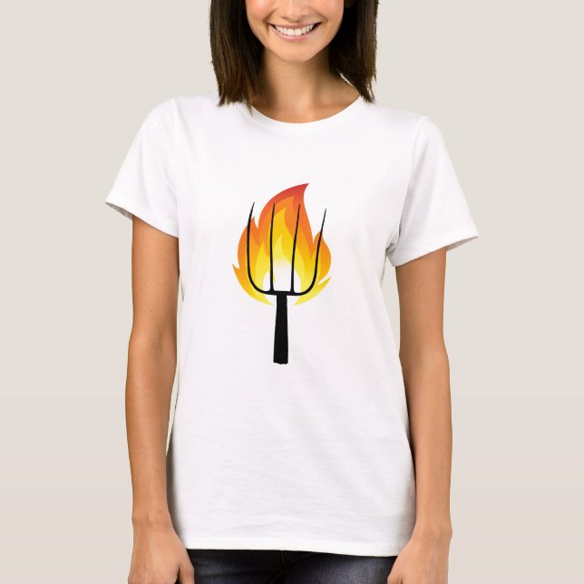 T-shirt Torch e Pitchfork (Frente)