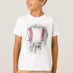 T-shirt Torn Baseball