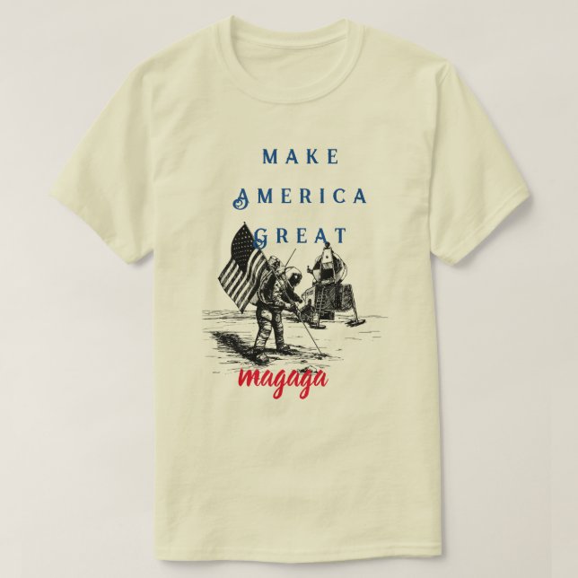 T-Shirt Torna o Excelente Americano (Frente do Design)