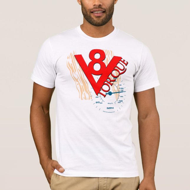 T-shirt Torque #2 de V8 (Frente)
