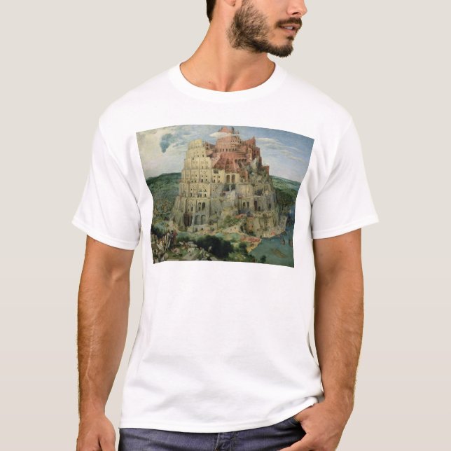 T-shirt Torre de Babel (Frente)