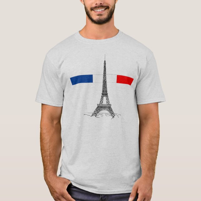 T-shirt Torre de Eiffle (Frente)