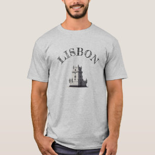 T-Shirt Torre de Lisboa Portugal Belém