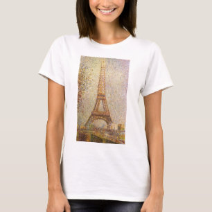 T-shirt Torre Eiffel de Georges Seurat, Vintage Fine Art