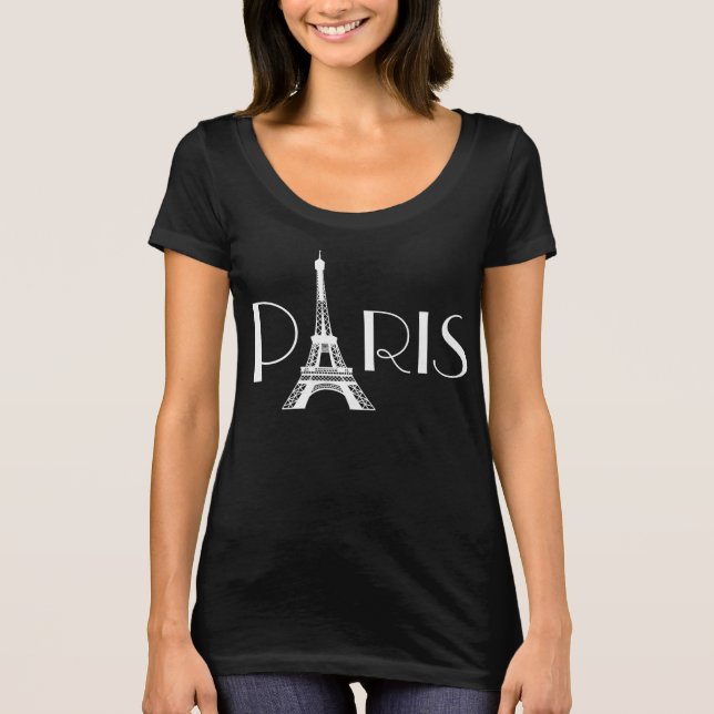 T-shirt Torre Eiffel de Paris (Frente)