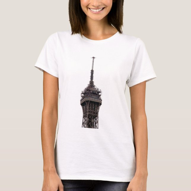 T-shirt Torre Eiffel Paris França (Frente)