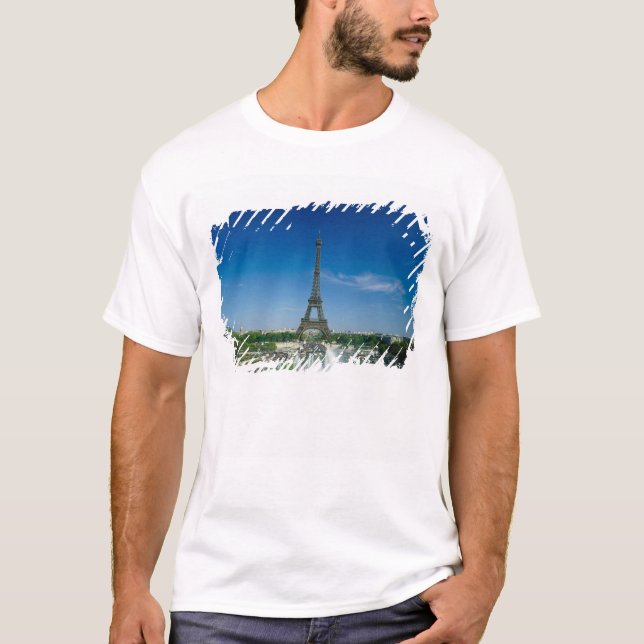T-shirt Torre Eiffel, Paris, França (Frente)