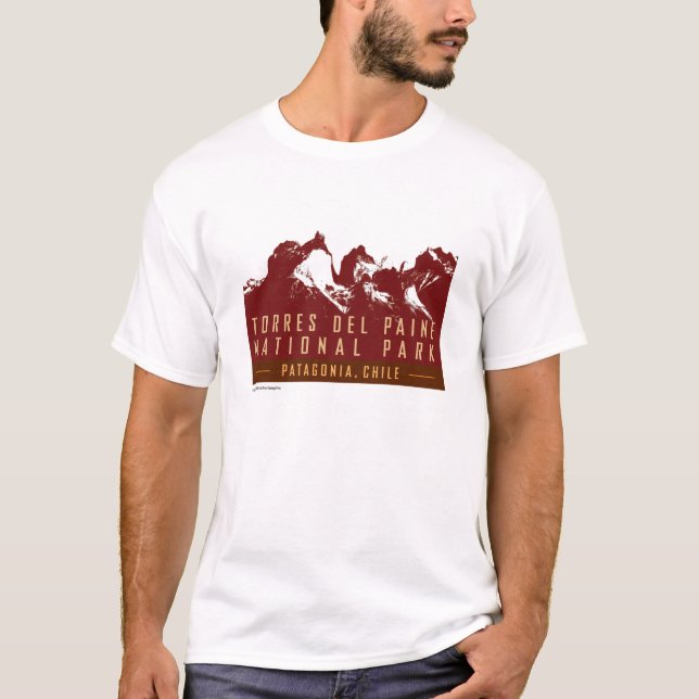 T-shirt Torres del Paine-T-camisa (Frente)