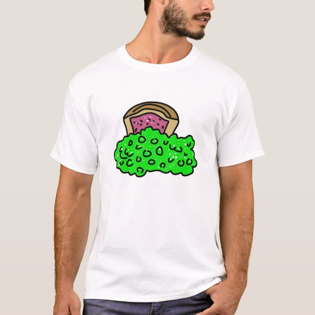 T-shirt torta e ervilhas (Frente)