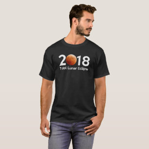 T-Shirt Total Lunar Eclipse 2018 31 de janeiro