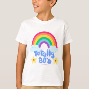 T-shirt Totalmente arco-íris 80s