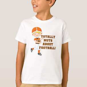 T-shirt Totalmente loucos sobre o futebol