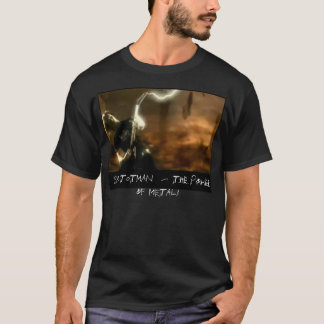 T-shirt totman de sam e o poder da rocha