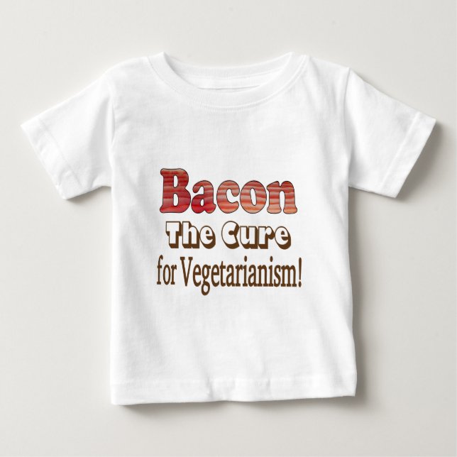 T-shirt Toucinho Vegetariano (Frente)