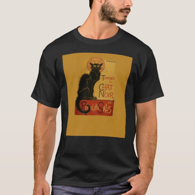 T-shirt Tournee de Chat Noir Black Cat (Frente)