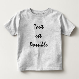 T-shirt Tout Possível