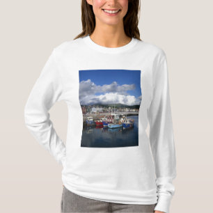 T-shirt Town and Harbor, Dingle, County Kerry,