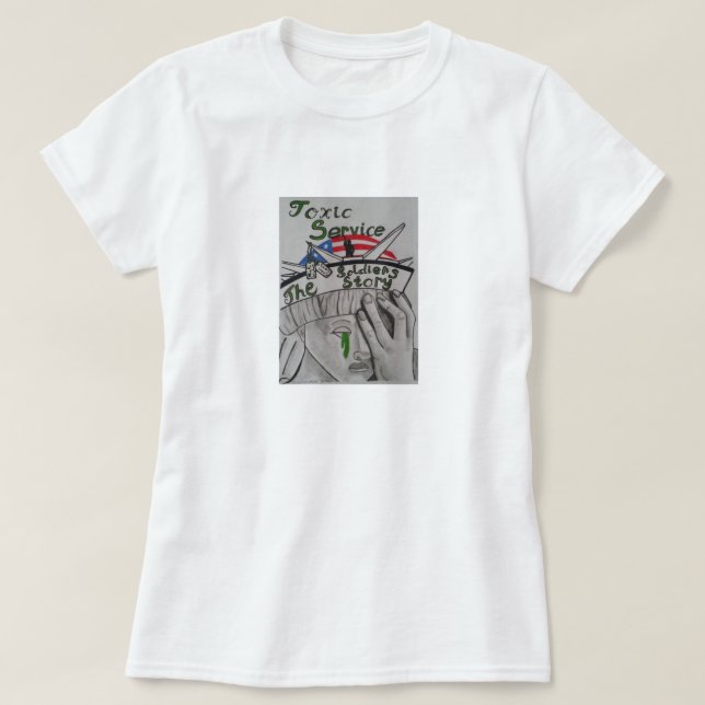 T-SHIRT TÓXICO DAS SENHORAS DO SERVIÇO (Frente do Design)