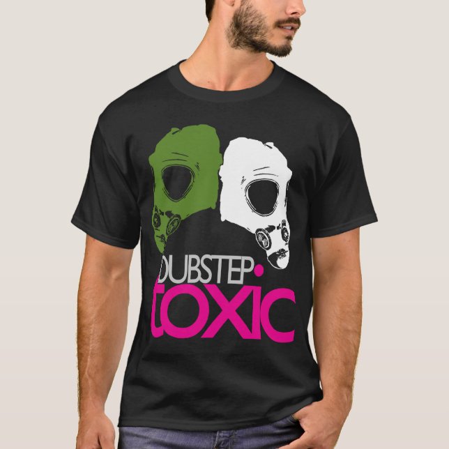 T-shirt tóxico de Dubstep (Frente)