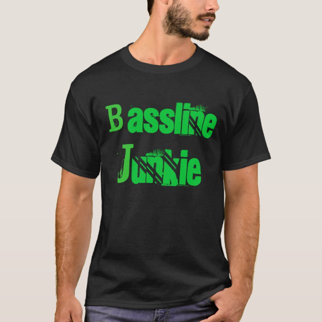 T-shirt Toxicómano de Bassline (Frente)