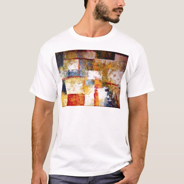 T-shirt Trabalho de arte abstrato (Frente)