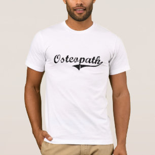 T-shirt Trabalho do profissional do osteopata