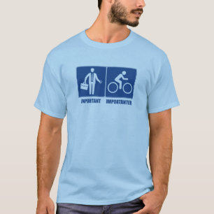 T-shirt Trabalho É Importante, Ciclismo É Importante