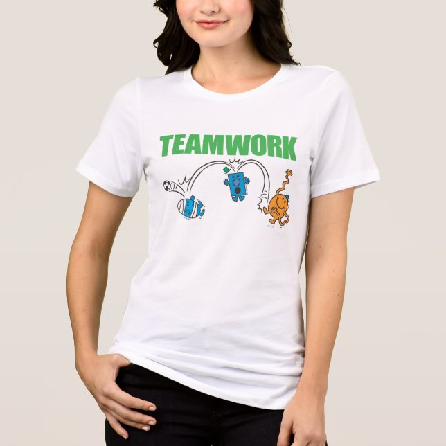 T-shirt Trabalho em equipe (Frente)