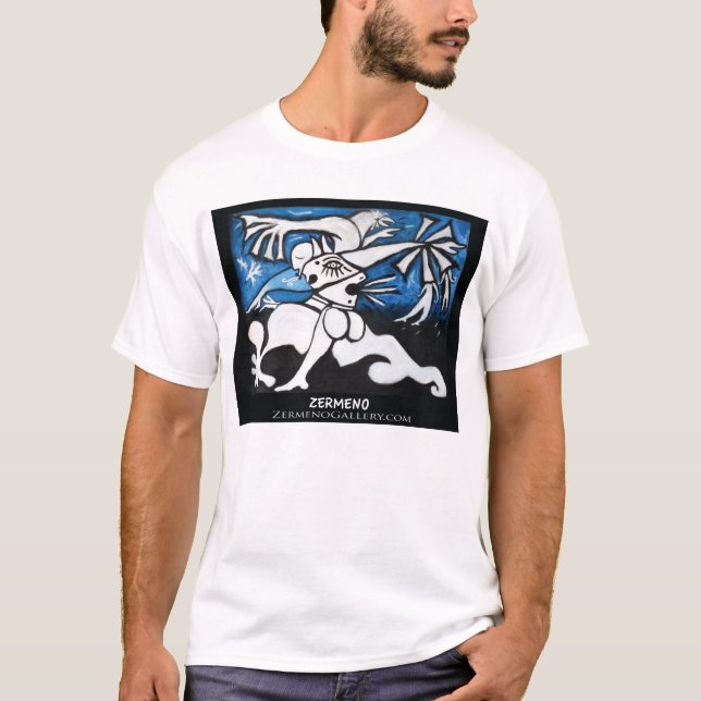 T-shirt Trabalhos de arte de ZermenoGallery.com (Frente)