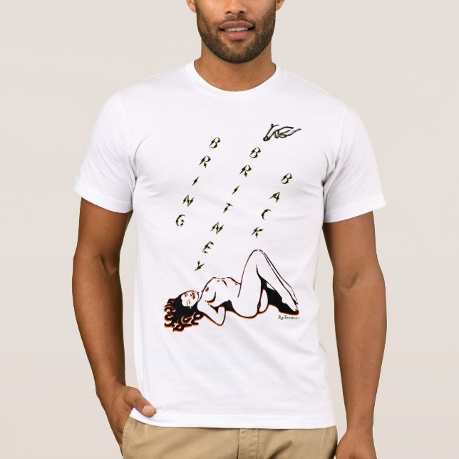 T-shirt Traga Britney para trás (Frente)