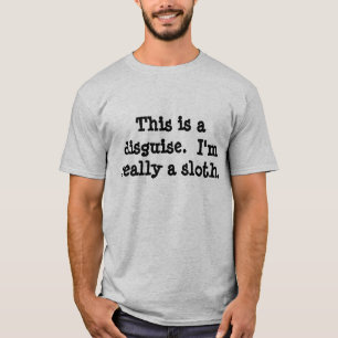 T-shirt Traje da preguiça