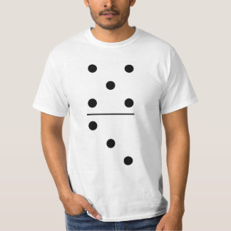 T-shirt Traje do grupo dos dominós 5-3