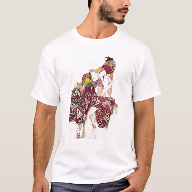 T-shirt Traje o design para Nijinsky La no balé ' (Frente)