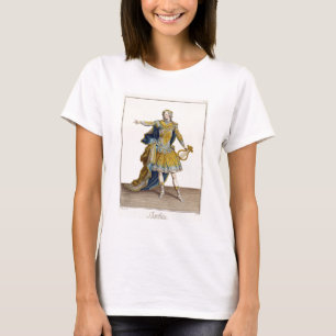 T-shirt Traje para Apollo na ópera "Phaethon", engrav