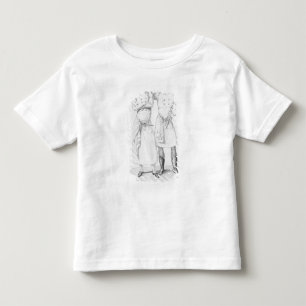 T-shirt Trajes dos cozinheiros das eras diferentes