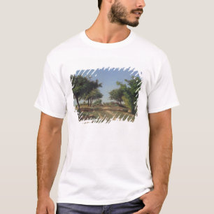 T-shirt Trajeto através das árvores de maçãs
