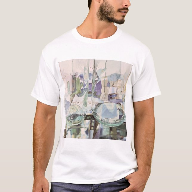 T-shirt Transparência verde (Frente)